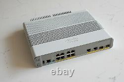 Cisco WS-C3560CX-8PC-S 8-Port PoE Compact Switch
