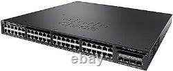 Cisco WS-C3650-48TD-E Catalyst 3650 48-Port 2x10G L3 Switch IP Service