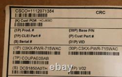 Cisco WS-C3750X-24P-S 24-Port PoE Gigabit 3750X Switch