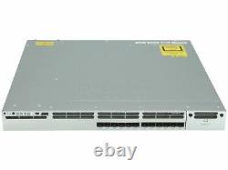 Cisco WS-C3850-12XS-S Catalyst 3850 12 Port 10G Fiber Switch IP Base