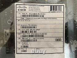 Cisco WS-X4648-RJ45V+E 4500 E-Series 48-Port PoE Ready P/N 73-12336-04 -Inc VAT