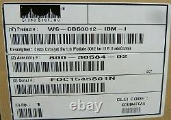 Cisco Ws-cbs3012-ibm, For IBM Bladecentre. Free Shipping-30 Day Warranty