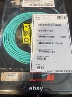 Genuine Cisco QSFP-100G-A0C10M= Sealed, never used 10m 100G Active Optical