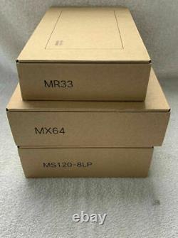 Meraki MR33 AP + MX64 Security Appliance + MS120-8LP PoE Switch + License Unused