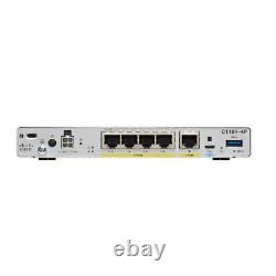 NEW Cisco C1101-4P Router ISR 1101 4 Ports GE Ethernet C11014P