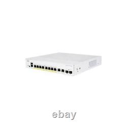 NEW Cisco CBS350-8P-2G-NA 350 CBS350-8P-2G Ethernet Switch CBS350 Managed 8-port