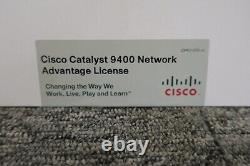 NEW Cisco Catalyst 9400 Series Chassis Network Advantage License C9400-NW-A