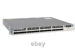 NEW Cisco Catalyst WS-C3850-24S-E Switch IP Services with 350W PSU