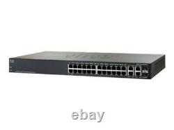 NEW Cisco SF300-24PP-K9 24 Port 10/100/1000 PoE+ Managed Switch