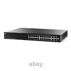 NEW Cisco SF350-24-K9-UK 24 Port 10/100 Layer 3 Managed Switch