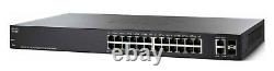 NEW Cisco SG250-26HP-K9 24-Port Gigabit PoE Ethernet Smart Switch 100wat Managed
