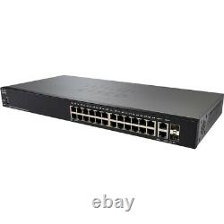 NEW Cisco SG250-26-K9-NA SG250-26 26-Port Gigabit Smart Switch Ethernet 26-port