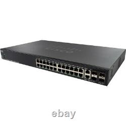NEW Cisco SG350X-24MP-K9-NA SG350X-24MP Layer 3 Switch SG350X 24 Port Stackable