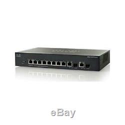NEW Cisco SG350-10MP 10-Port Gigabit PoE Managed Switch SG350-10MP-K9-NA
