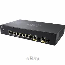 NEW Cisco SG350-10 10-Port Gigabit Managed Switch SG350-10-K9-NA