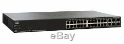 NEW Cisco SG350-28-K9-NA 28-Port Gigabit Managed Switch Networking US VERSION