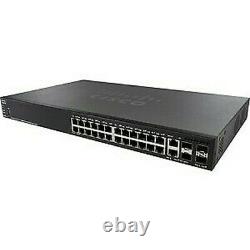 NEW Cisco SG550X-24-K9 24-Port Gigabit Layer 3 Managed Stackable Switch