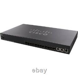 NEW Cisco SX550X-12F-K9-NA SX550X-12F 12-Port 10G SFP+ Stackable Managed Switch