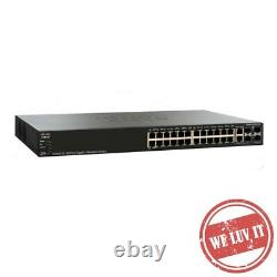 NEW Cisco Small Business 350 Gigabit Managed Rack Mountable Switch (SG350-28-K9)