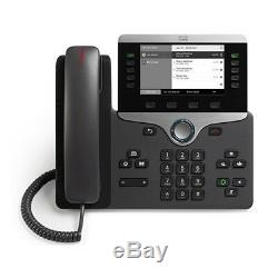 New CP-8811-K9 Cisco Unified IP VOIP Greyscale Telephone Phone 8800 Series