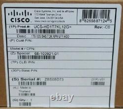 New Cisco 1TB 7.2k 3.5 12Gb/s SAS Enterprise LFF Hard Drive HDD UCS-HD1T7KL12G