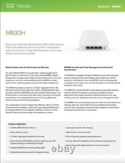 New Cisco Meraki MR30H Wireless Access Point VAT Registered Seller
