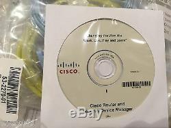 New Sealed Cisco 2821 C2821-VSEC-CCME/K9 CCX-50-CME-Bundle Voice+Security PoE