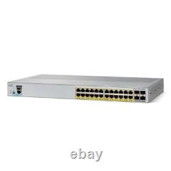 New Sealed Cisco WS-C2960L-24PS-LL Catalyst 24 Port AP Version Switch