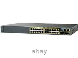 New Sealed Cisco WS-C2960X-24PS-L Catalyst 2960X 24 Port Switch